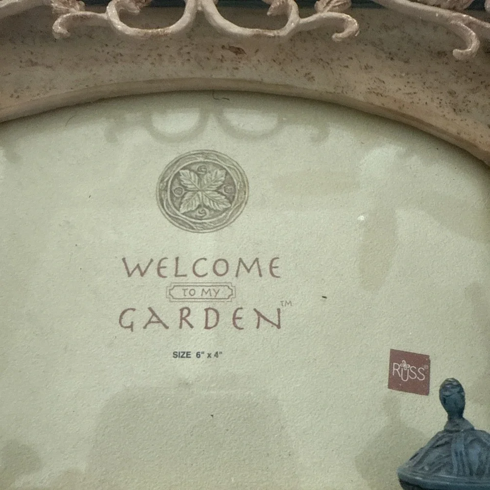 RUSS BERRIE  - ‎ WELCOME TO MY GARDEN FRAME FOR 4